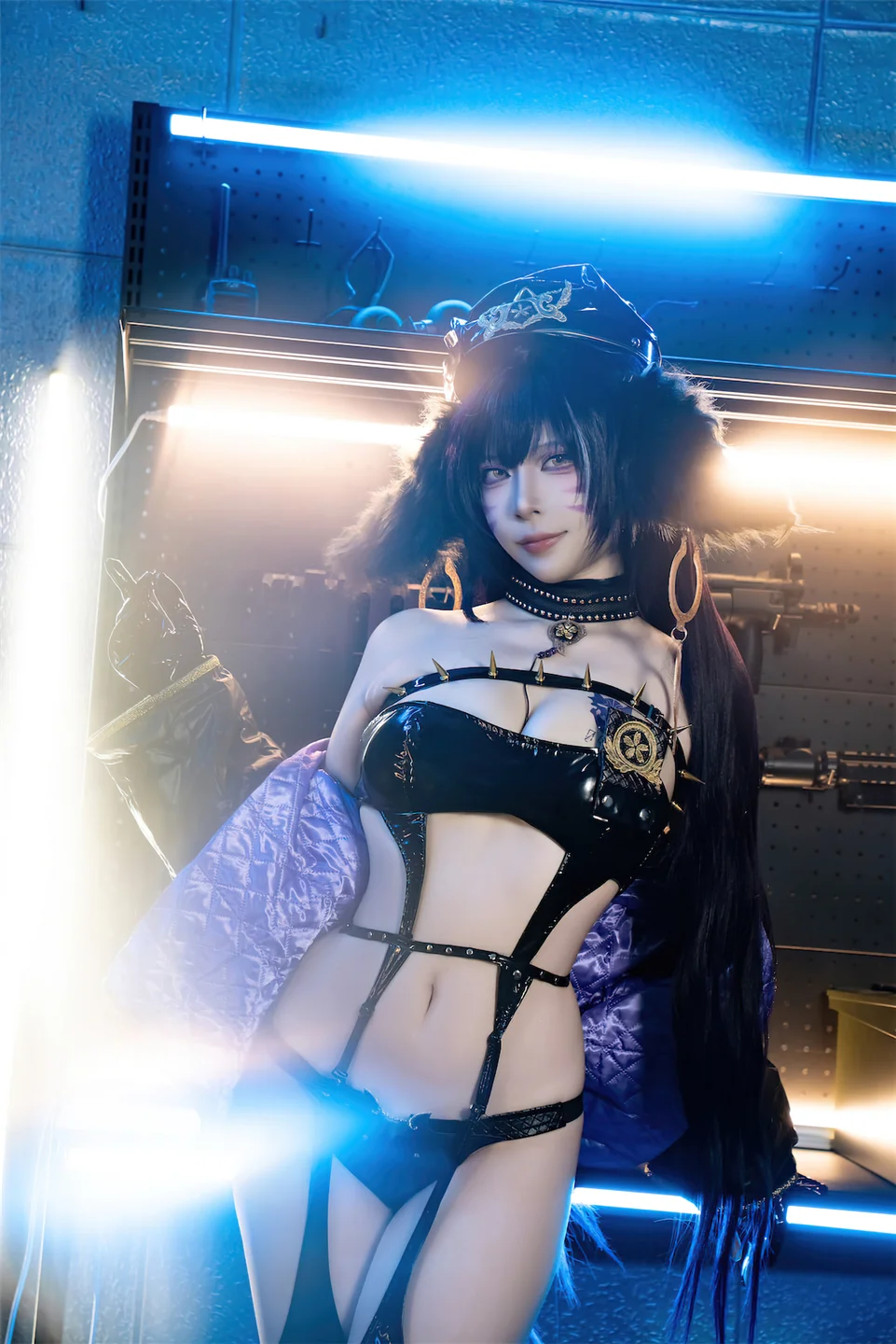 二佐Nisa - No.191 碧蓝航线·武藏 女警 [25P-101MB] tg@simisebaisi 【丝足阁】009.webp